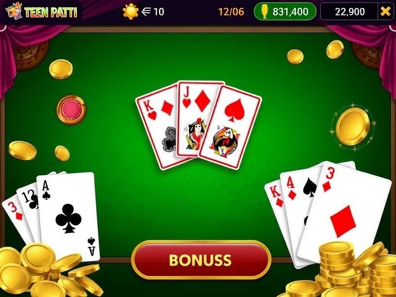 Teen Patti 3Patti Cards Game brings the classic Indian card game of 3 Patti to your fingertips. Whether you're a beginner or an experienced player, enjoy exciting games, cash rewards, and easy withdrawals. Master the art of bluffing and strategizing in a fast-paced 3 Patti environment.